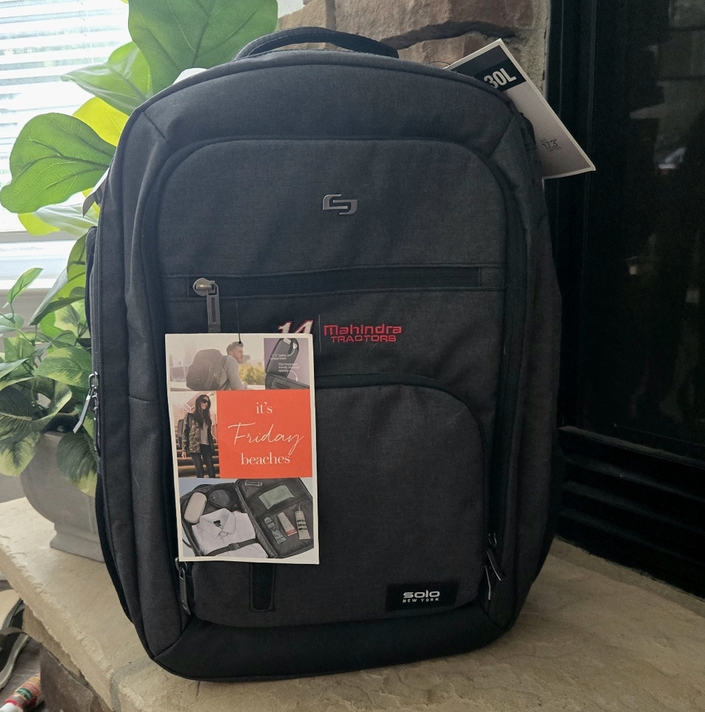 Solo New York Grand Travel Backpack With Multiple Compartment #14
